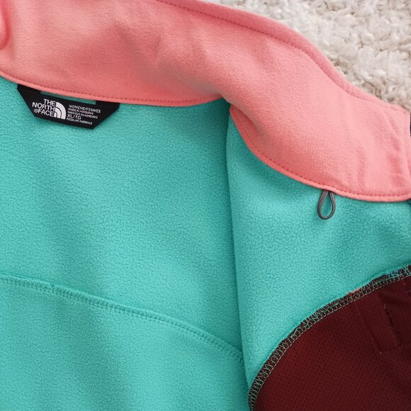 The North Face Jacket Womens Size XL Small Green Windwall Full Zip Jacket NWOT - Picture 11 of 13